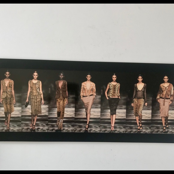 VERY RARE VINTAGE NWT LEGENDARY YVES ST LAURENT SILK RIVE GOUCHE SAFARI BLOUSE - Picture 7 of 15